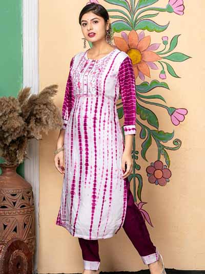 A Grey Abstract Printed Kurta manufacture by best kurta shop in kolkata
                                    